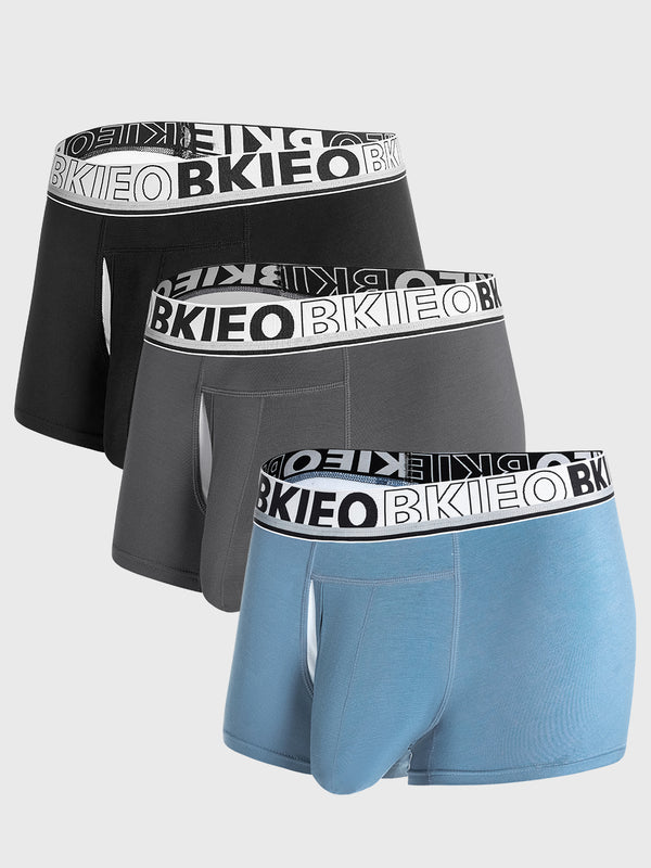 شورت بوكسر بجيب واسع وفتحة أمامية لأيام الأسبوع، مصنوع من ألياف مودال TENCEL™